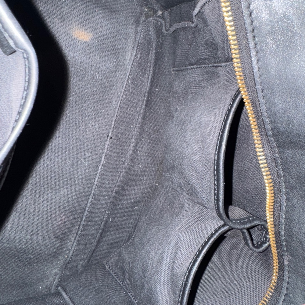 Alexander McQueen Black Leather Tote Bag - Picture 9 of 9